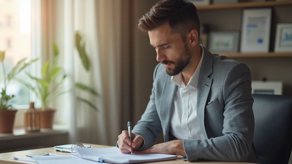 Специалист планирует рабочий день с использованием планировщика и цифровых инструментов