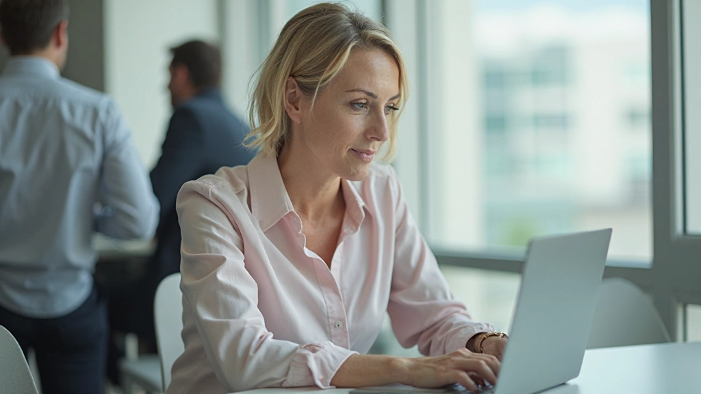 Профессионал использует цифровые инструменты для автоматизации рабочих процессов